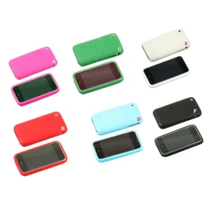 Protector de silicona para iPhone 3G y iPhone 3GS en 7 colores disponibles