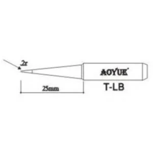 Repuesto punta soldador Aoyue TLB para estaciones de soldadura