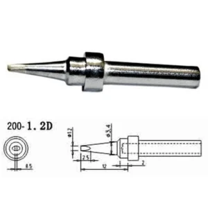 Repuesto punta soldador Mlink S4 MOD 200-1,2D compatible con varias estaciones
