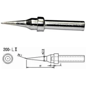 Repuesto punta soldador Mlink S4 MOD 200-LI compatible con estaciones de soldadura