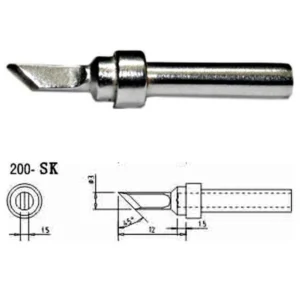 Repuesto punta soldador Mlink S4 MOD 200-SK compatible con estaciones de soldadura