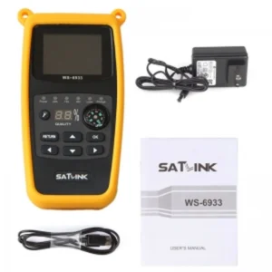 Satlink WS-6933 Buscador Señal Satélite Ultra-Fast HD DVB-S + DVB-S2