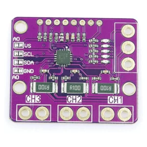 Sensor INA3221 Arduino para monitor de voltaje y corriente de tres canales