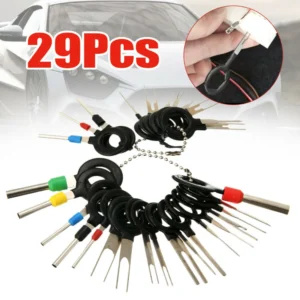 Set 29 pcs Llave de Extracción de Terminales de Coche en Acero Inoxidable TSX TOOL