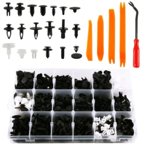 Set 435 piezas clips retenedores coche para recorte y sujetadores de paneles