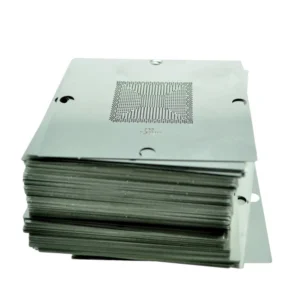 Set plantillas stencils universal 90mmx90mm MK-15 HT90 con 150 piezas