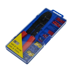 Set Alicates de Crimpado TSX TOOL con Kit Crimpadora Faston y Terminales