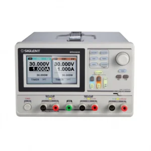 Siglent SPD3303S fuente laboratorio 0-30V triple salida programable con conexión PC