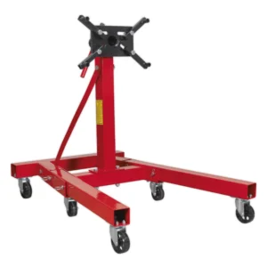 Soporte Plegable de Motores 900kg con Rotación 360° y Brazos Ajustables