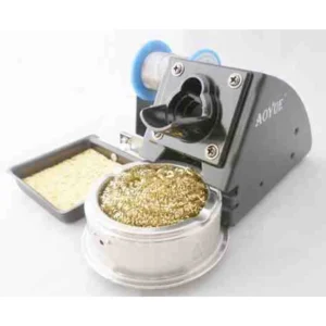 Soporte soldador Aoyue 2663 con limpiador de puntas y soporte para bobina