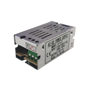 Transformador AC a DC 220V a 5V 1 Amperio con carcasa metálica YourLed