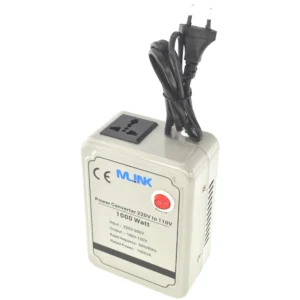 Transformador de corriente 220v a 110v 1000w convertidor de voltaje Mlink
