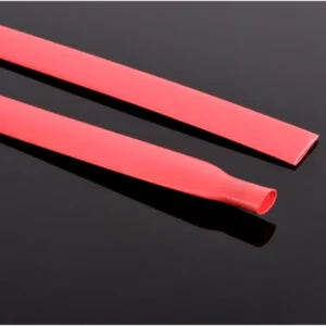 Tubo termoretractil rojo 8mm precio x metro para electrónica y soldadura