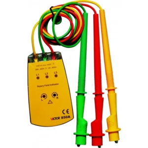 Victor VC850A Probador Trifásico y de Rotación de Motor para diagnóstico eléctrico