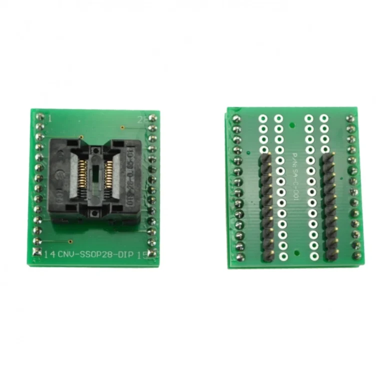 Zócalos y adaptadores para programación IC