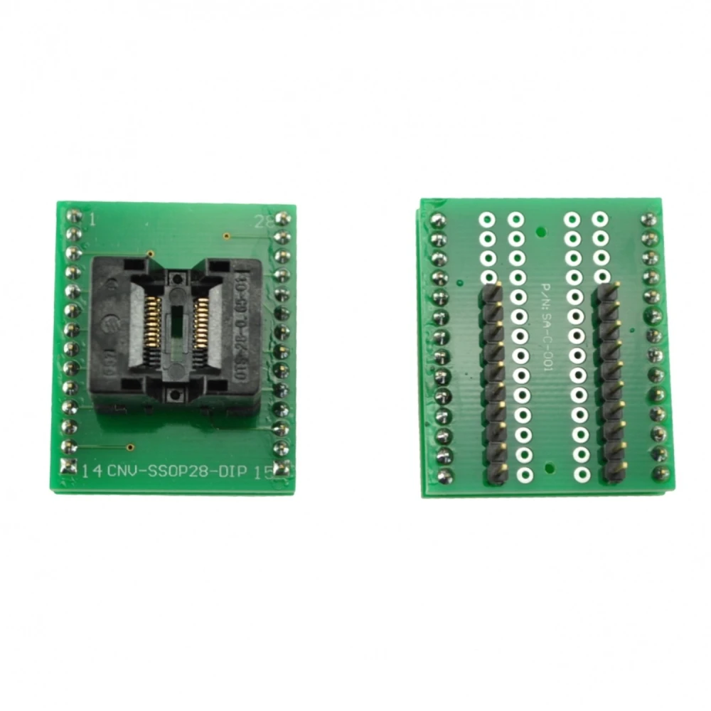 Zócalos y adaptadores para programación IC