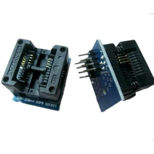 Zócalo programador SOP8 a DIP8 - fácil inserción Mod 200mil satkit