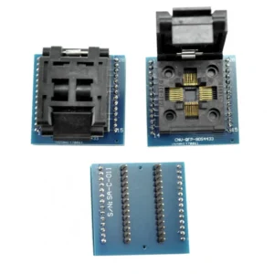 Zócalo programador TQFP32 a DIP28 con fácil inserción compatible satkit