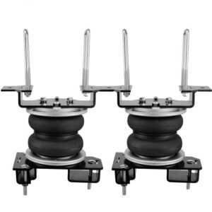 VEVOR Kit de suspensión de bolsa de aire, kit de bolsa de suspensión de resortes de aire compatible con Chevrolet Silverado 1500 y GMC Sierra 1500 4WD RWD 2019-2023, carga de 5000 libras, 5 a 100 PSI