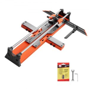 VEVOR Cortadora de Azulejos Manual 1000 mm con Cabezal Deslizante Mejorado, Base con Resorte, Guía de Alineación, Corte Recto y Diagonal, Ruedas de Corte 8 y 22 mm para Suelo Baldosas Pared y Cerámica