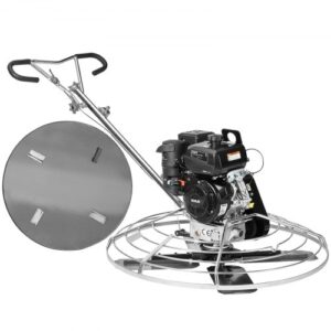 VEVOR Máquina Alisadora de Cemento 1165 mm 14 HP Paleta Eléctrica de Cemento a Gasolina Resistente con Plataforma Flotante Hoja de Paleta para Superficie de Concreto Lisa, Cemento de Concreto
