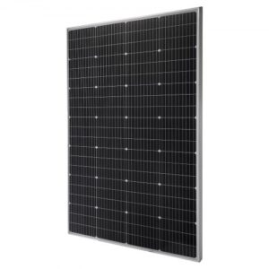VEVOR Panel Solar Monocristalino 200 W, Eficiencia Conversión ?23 %, con Salida MC4 Estable y Marco de Aluminio, Impermeable, para Coches, Barcos, Autocaravanas y Techos Planos, 1340 x 760 x 35 mm