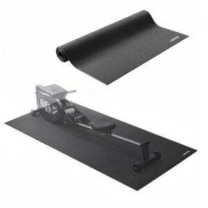 VEVOR Alfombrilla para Cinta de Correr, PVC de Alta Densidad, Impermeable y Antideslizante, Absorción de Impactos, Reducción de Ruido, Ideal para Gimnasios en Casa y Fitness, 915 x 1820 x 6 mm