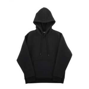 VEVOR Sudadera con Capucha a Mujer, Talla L, Forro Polar, Manga Larga, Cómoda, Informal, Cálida y Agradable para la Piel, Práctica y Moderna, con Bolsillo Grande para Otoño e Invierno, Negro