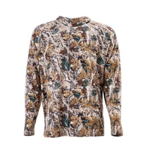 VEVOR Sudadera con Capucha de Camuflaje, Talla S, para Hombre, Transpirable y Absorbente de Humedad, de Secado Rápido, para Senderismo, Pesca y Caza, Manga Larga, Ideal para Primavera y Verano