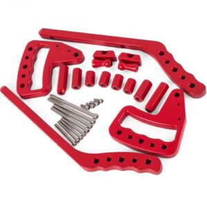 VEVOR Asas de agarre delanteras y traseras compatibles con Jeep Wrangler JK 2007-2017