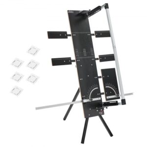 VEVOR Cortadora de Espuma de Alambre Caliente 200 W Cortadora de Poliestireno con 6 Cables Calefactores Herramienta de Corte Eléctrica con Longitud de Corte Máxima de 1150 mm para Espuma, Esponja