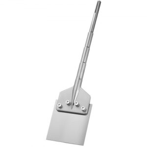 VEVOR Cincel Plano Ancho SDS Max, 630 x 150 mm, Cincel para Martillo de Demolición, Aleación de Acero, Raspador de Pisos Afilado para Eliminación de Azulejos Mortero Adhesivos Superficies de Paredes