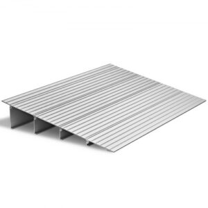 VEVOR Rampa de Umbral 550x865x115 mm, Rampa de Aleación de Aluminio para Bordillos Entrada, Capacidad de Carga de 362,9 kg, para Sillas de Ruedas, Scooters, Sillas Eléctricas, Escaleras de Casa