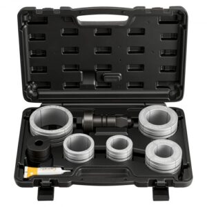 VEVOR Expansor de Tubo de Escape, Kit Herramienta para Expandir Tubos de Escape de 41,27 a 107,95 mm, Espesor de pared hasta 1,5 mm con 7 Dados Expansores para Reparación Talleres y Garajes Domésticos