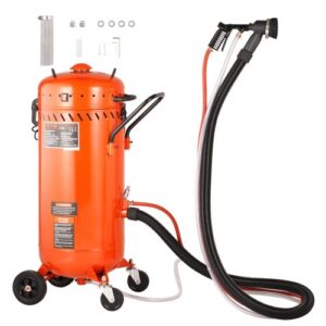 VEVOR Máquina de Chorro de Arena al Vacío 106L Chorro de Arena sin Polvo con Sistema de Vacío Incorporado 1200 W para Control de Polvo Reciclaje de Abrasivos Máquina de Chorro Abrasivo 60-110 PSI
