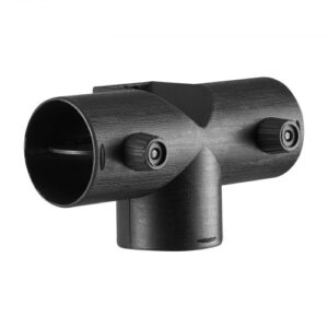 VEVOR Conector para Calentador Diésel de 3 Vías en Forma de T con 2 Válvulas Giratorias de 90°, Accesorios de Conexión para Calentadores Diésel de 2 kW, Polipropileno con TPE, 162 x 90 x 85 mm