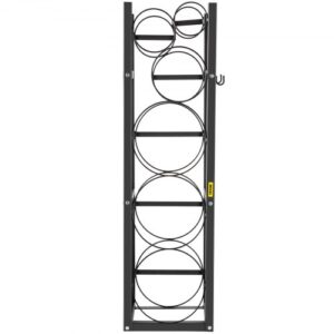 VEVOR Soporte para tanque de refrigerante con 3 x 30 libras y 3 otros que ahorran espacio Estante para tanque de cilindro 46 x 12 x 11 pulgadas para almacenamiento de gas nitrógeno y oxígeno