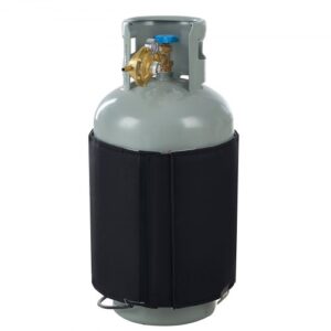 VEVOR Manta Calefactora para Tanque de Propano Cubierta Aislada de 120 W para Tanques de Gas de 9-18 kg Termostato Interno Fijo Temperatura Máxima 32,22 °C Tela Oxford Resistente al Agua