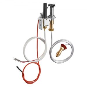 VEVOR Conjunto de Quemador Piloto de Gas Natural, OE 446-512A, HSRV 446-512A, SRV 446-512A, para Chimenea, Compatible con los Modelos Heat & Glo, Heatilator, Lennox y Regency, 160 x 120 x 40 mm
