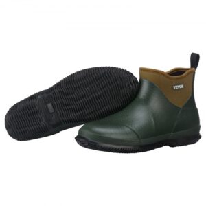 VEVOR Botas de Pesca para Mujer, Impermeables, de Goma Antideslizante, con Aislamiento Térmico, para Jardinería, de Neopreno, para Clima Frío, para Agricultura, Talla 7 EE. UU., 315 x 115 x 160 mm