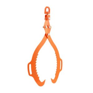 VEVOR Pinzas para Levantar Piedras 710-812 mm Pinzas para Rocas 2 Garras Pinzas para Troncos de Acero Capacidad de Elevación de 700 kg Pinza Giratoria para Arrastrar Troncos para Camiones, Tractores