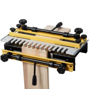 VEVOR Plantilla de Cola de Milano Ancho de 31 cm, Máquina de Colas de Milano Broca de 1/2, Plantilla de Mortaja y Espiga, Herramienta de Carpintería para Fabricación de Muebles y Gabinetes de Madera