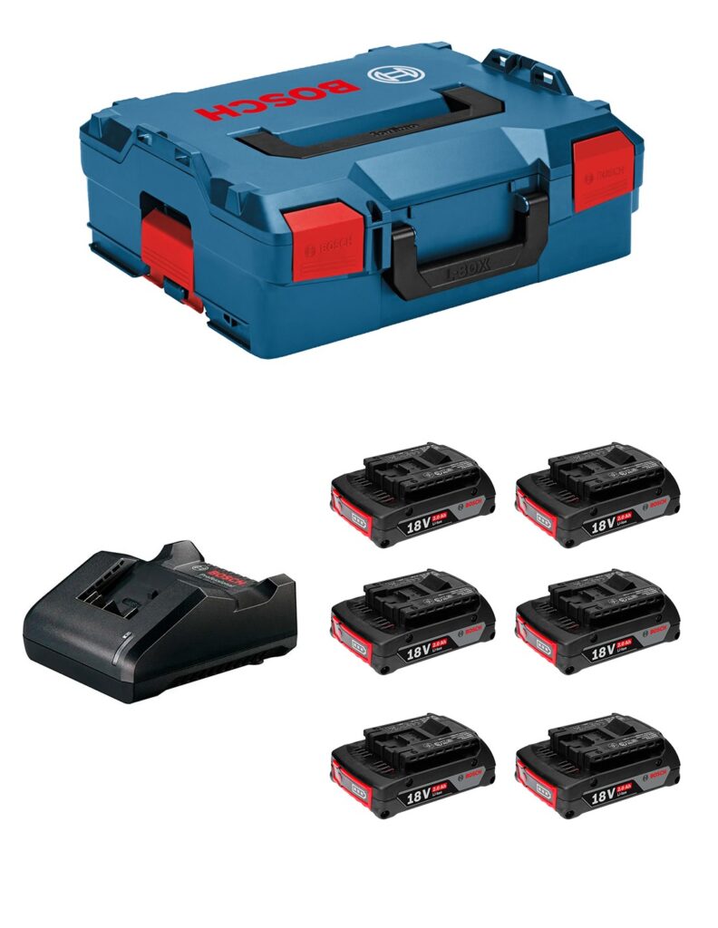Kits de baterías y cargadores para herramientas