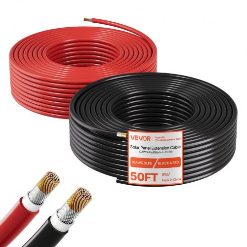 Cables y conectores para paneles solares
